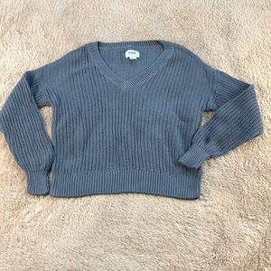 VS PINK Knitted V-neck Sweater